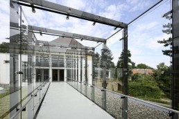 Jugendbildungsstätte Haus Wohldenberg Hubertushaus Glasflur